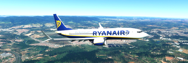 RYANAIR BYE BYE EASYJET - for Microsoft Flight Simulator