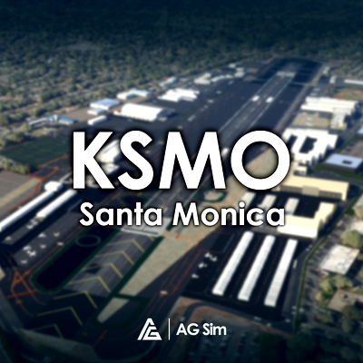 KSMO - Santa Monica Airport - for Microsoft Flight Simulator