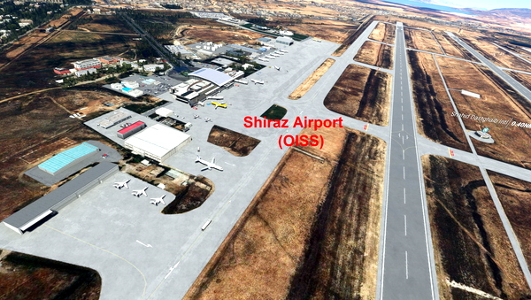 Shiraz airport ( OISS) فرودگاه شیراز - for Microsoft Flight Simulator