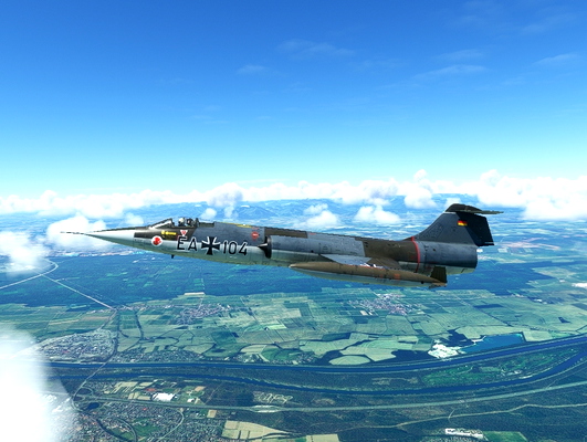 SSW_RF-104G_GAF_AG51_EA+104 - for Microsoft Flight Simulator