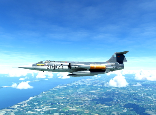 SSW_RF-104G_MARINE_MFG2_21+23 - for Microsoft Flight Simulator