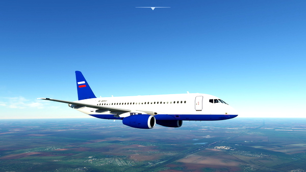 Sukhoi SuperJet SSJ-100 MVD Russia RF-89151 - for Microsoft Flight Simulator