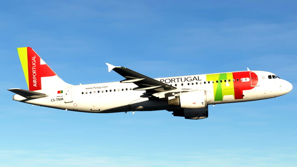 TAP Air Portugal (Pack) - Fenixsim Airbus A320 | 8K & 4K | Cabin - for Microsoft Flight Simulator