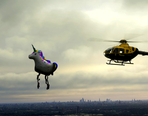 Unicorn Balloon - for Microsoft Flight Simulator