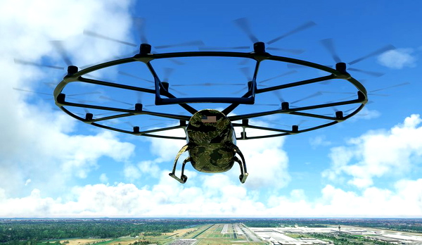 US Army Camouflage Volocopter for Volocity - for Microsoft Flight Simulator