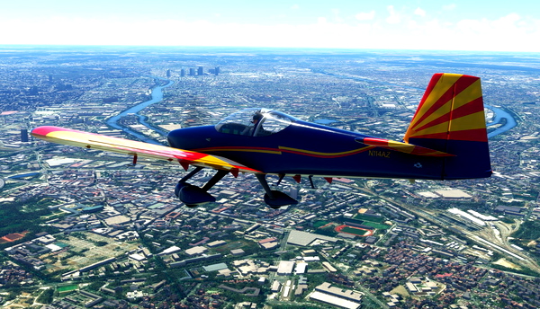 Van's RV14 N114AZ - for Microsoft Flight Simulator