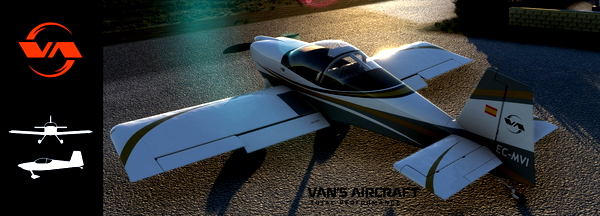 Vans RV-14 tailwheel EC-MVI - for Microsoft Flight Simulator