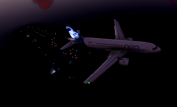VHHH Hong Kong Intl Airport at CLK landing from south-west - for Microsoft Flight Simulator