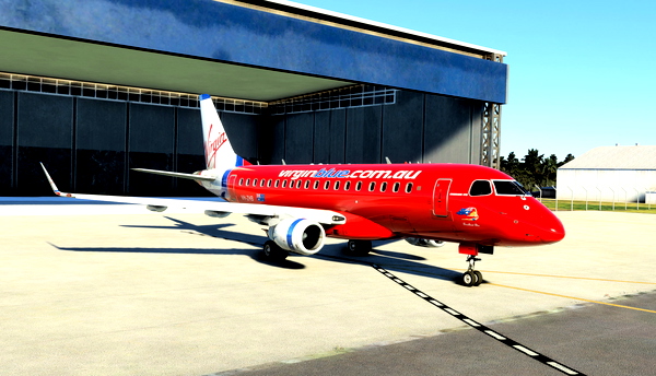 Virgin Blue VH-ZHB Embraer E170-100-AR - for Microsoft Flight Simulator
