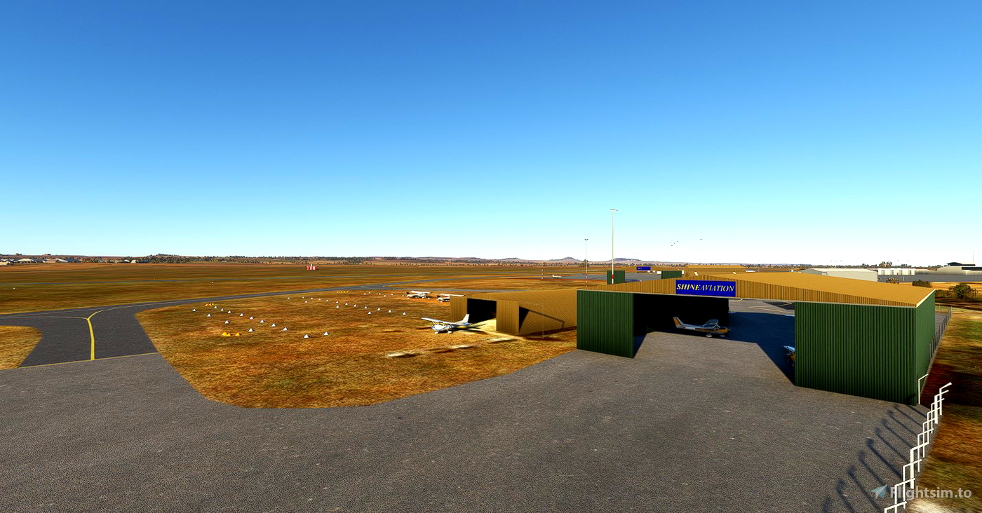 YGEL Geraldton Airport WA for Microsoft Flight Simulator MSFS