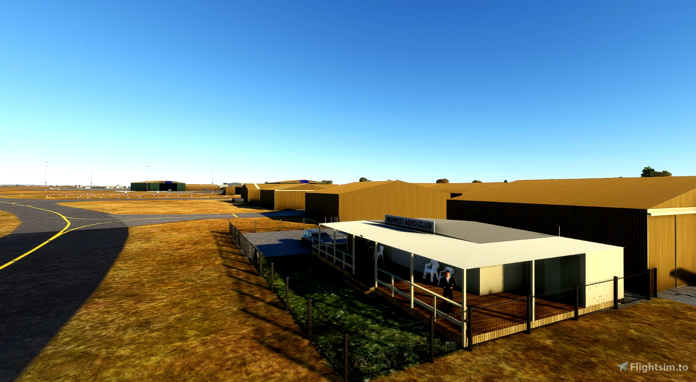 YGEL Geraldton Airport WA for Microsoft Flight Simulator MSFS