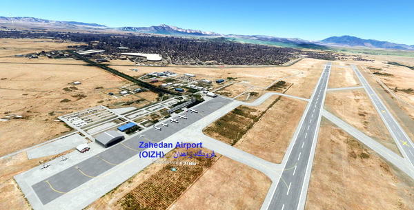 Zahedan airport ( OIZH) فرودگاه زاهدان - for Microsoft Flight Simulator