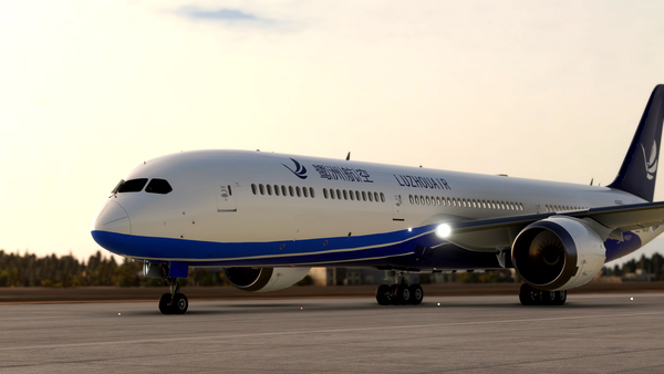 鹭洲航空 向风而行 LuZhouAir - for Microsoft Flight Simulator