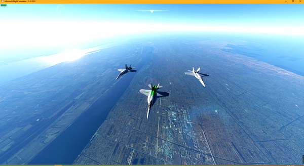 Formation flight AI for F/A18 - for Microsoft Flight Simulator