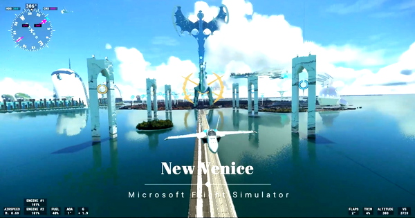 🌤️ Sky Venice ⛵ - for Microsoft Flight Simulator
