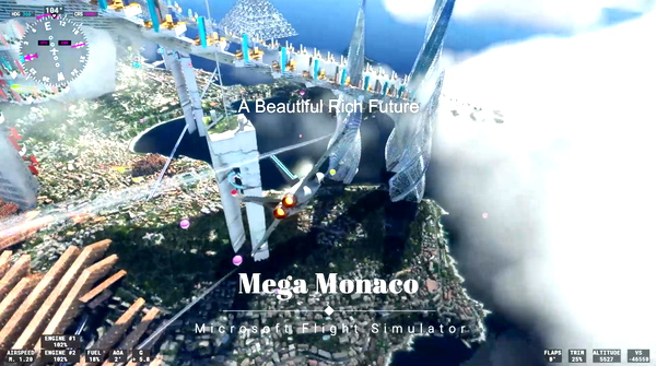 New World 🌍 Mega Monaco - for Microsoft Flight Simulator