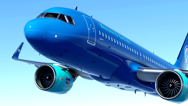Mensch & Betrieb - Asobo Default A320 Liverie - for Microsoft Flight Simulator