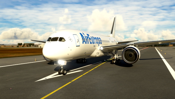 Kuro Boeing B787-8 Air Europa white tail | 4K - for Microsoft Flight Simulator