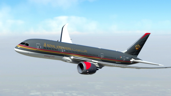 Kuro Boeing B787-8 Royal Jordanian | 4K - for Microsoft Flight Simulator