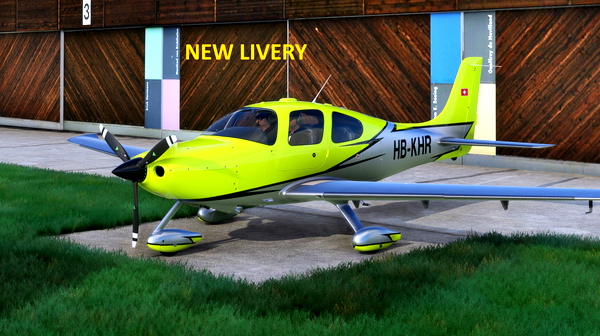 2008 Cirrus SR22-GTSx G3 Turbo with Swiss registration HB-KHR. V1.8 - for Microsoft Flight Simulator