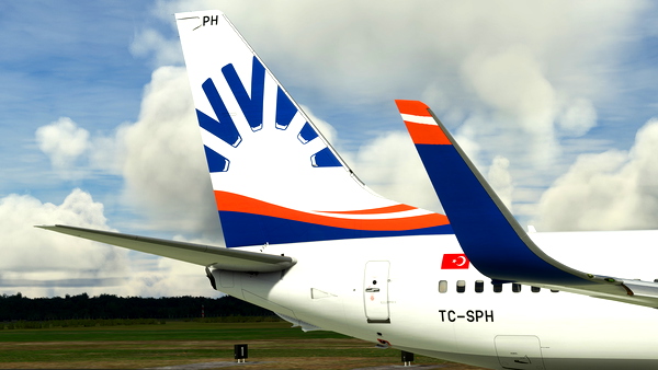 SunExpress PMDG 737-800 MSFS 'Hyrbid' (TC-SPH) - for Microsoft Flight Simulator