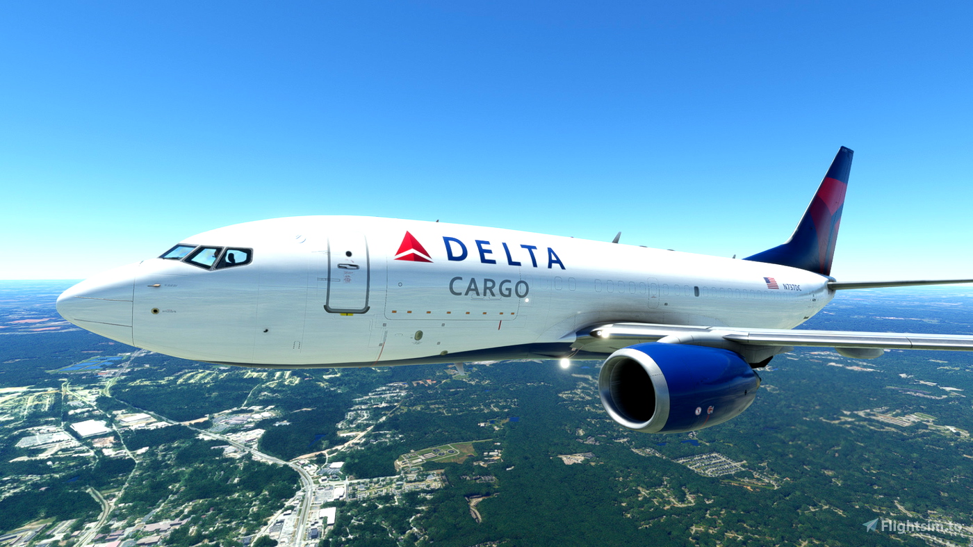 PMDG 737-700BDSF Delta Air Lines Cargo (N737DC) for Microsoft Flight ...