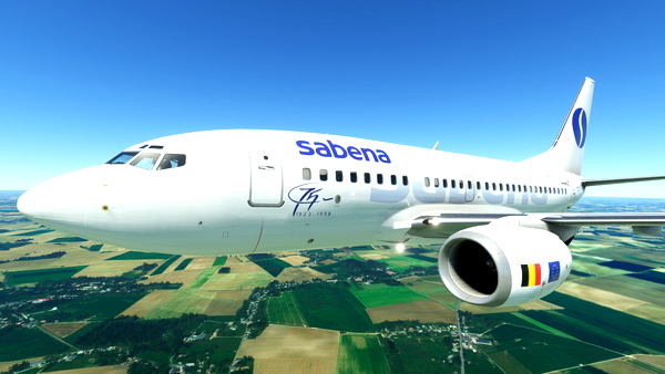 PMDG 737-600 Sabena (OO-SYH) - for Microsoft Flight Simulator