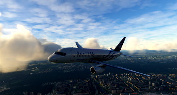 Aeroflot (Skyteam) | RA-89015 | Headwind SU95 0.3.0 - for Microsoft Flight Simulator
