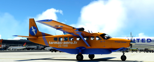 Black Square - CESSNA 208 CARAVAN EX TARMAC-AERO - 2020 - for Microsoft Flight Simulator