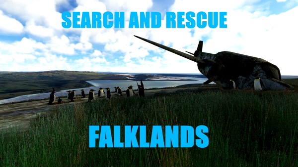 Search and Rescue Falkland : Scenery for MP event - for Microsoft Flight Simulator