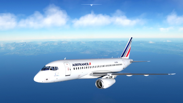 SU95X Headwind Simulations | Sukhoi superjet 100 Air France F-HTYA - for Microsoft Flight Simulator