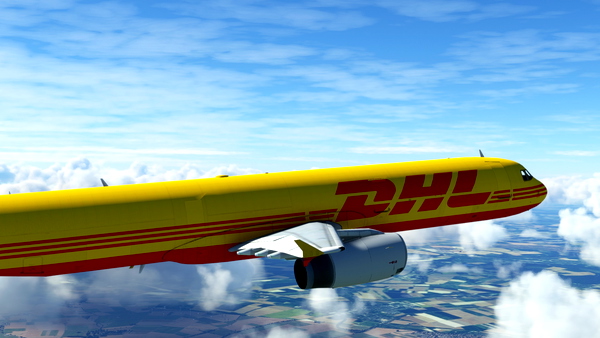 PMP Airbus A321-200 DHL 8K - for Microsoft Flight Simulator