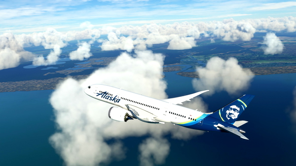 Kuro Boeing 787-8 Alaska Airlines 8K - for Microsoft Flight Simulator