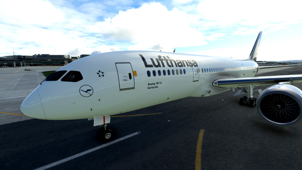 Kuro Boeing 787-8 Lufthansa 8K - for Microsoft Flight Simulator