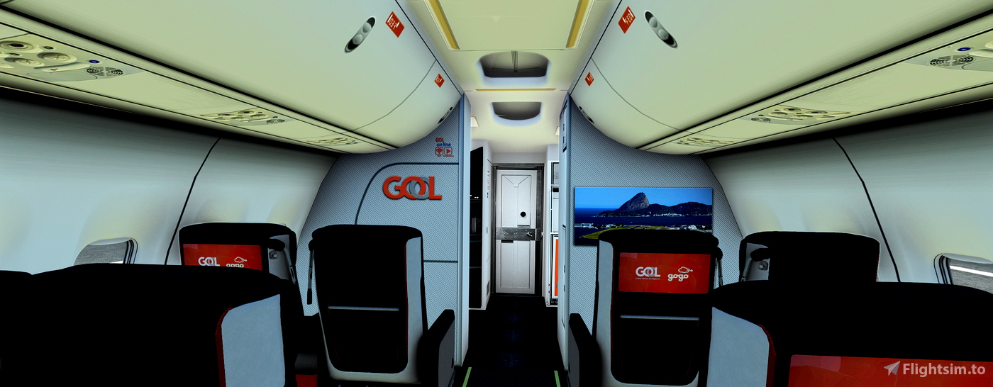 GOL NEW PR-GXZ 737-800 for Microsoft Flight Simulator