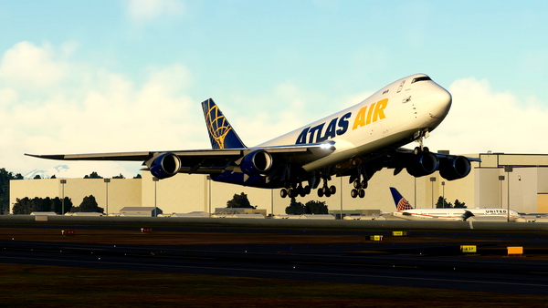 747-8F Atlas Air N863GT - for Microsoft Flight Simulator