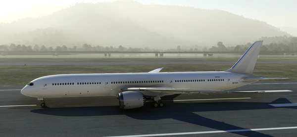 787 Plain Livery - for Microsoft Flight Simulator
