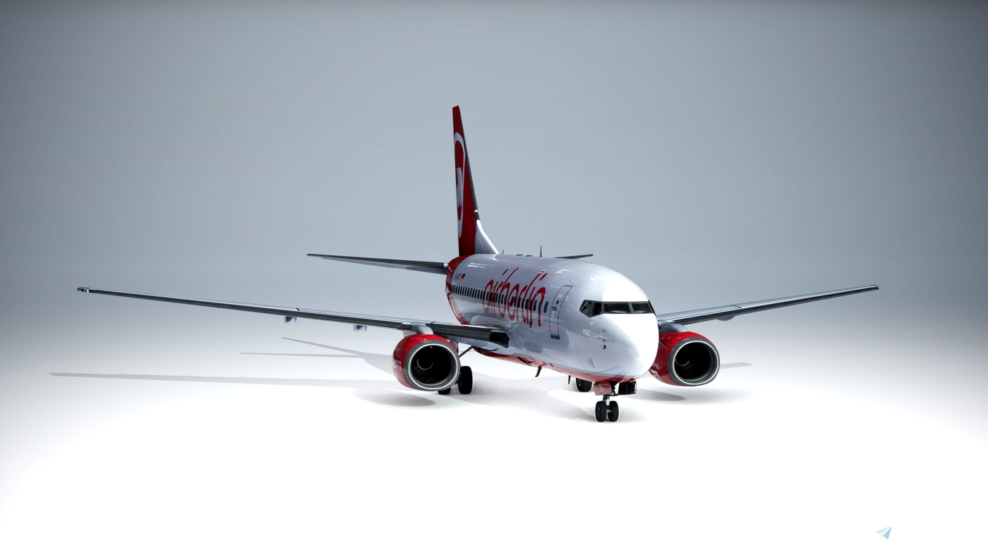 Air Berlin Airlines PMDG 737-600 for Microsoft Flight Simulator | MSFS