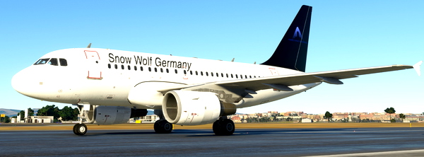 A318 Snow Wolf Germany - for Microsoft Flight Simulator
