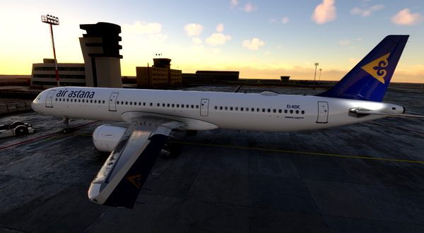 A321 NEO air astana - for Microsoft Flight Simulator