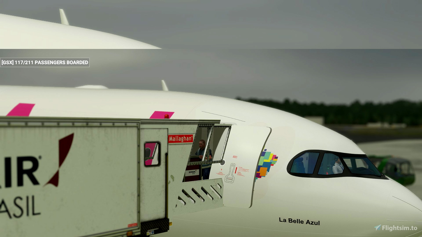 A330neo GSX parking brake FIX for Microsoft Flight Simulator MSFS