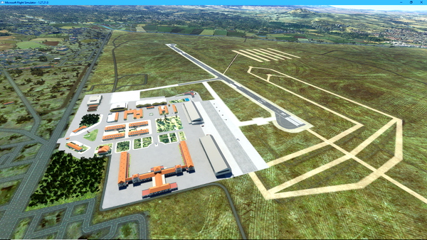 Aeródromo de Armilla LEGA - for Microsoft Flight Simulator