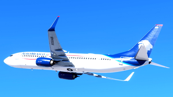 Aeromexico PMDG B737-800 2-Pack - for Microsoft Flight Simulator
