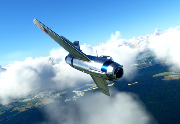 Aerosoar MiG-15 ČSR 3934 - for Microsoft Flight Simulator