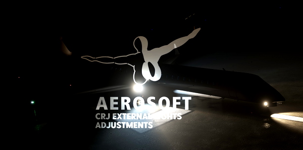 Aerosoft CRJ - External Lights Adjustments - for Microsoft Flight Simulator