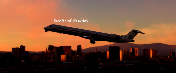 Aerosoft CRJ SimBrief Profiles - for Microsoft Flight Simulator