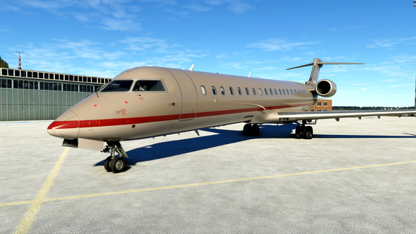 Aerosoft CRJ550 // Challenger 870 Corporate OY-NNA - for Microsoft Flight Simulator