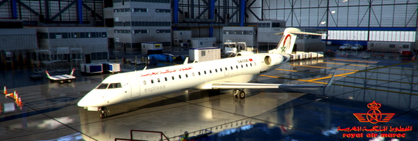 Aerosoft CRJ550 Royal Air Maroc Express CN-COD - for Microsoft Flight Simulator