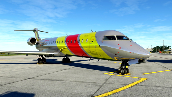 Aerosoft CRJ700 // Baden Air D-ACBA - for Microsoft Flight Simulator