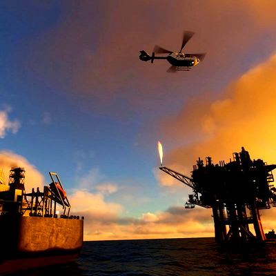 Aerosoft Offshore Landmarks: North Sea - for Microsoft Flight Simulator
